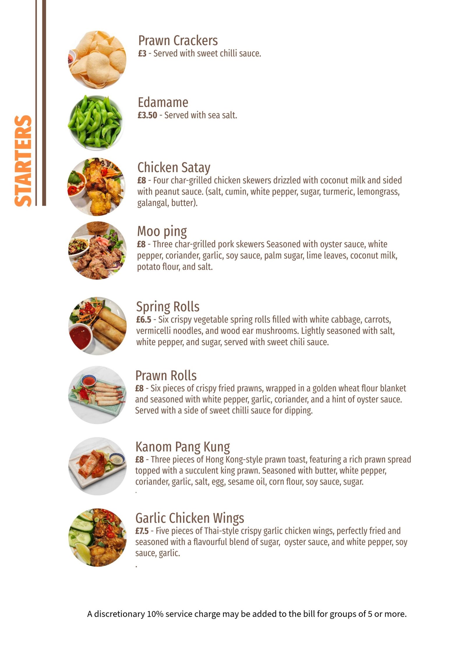 menu without salads-2-starters